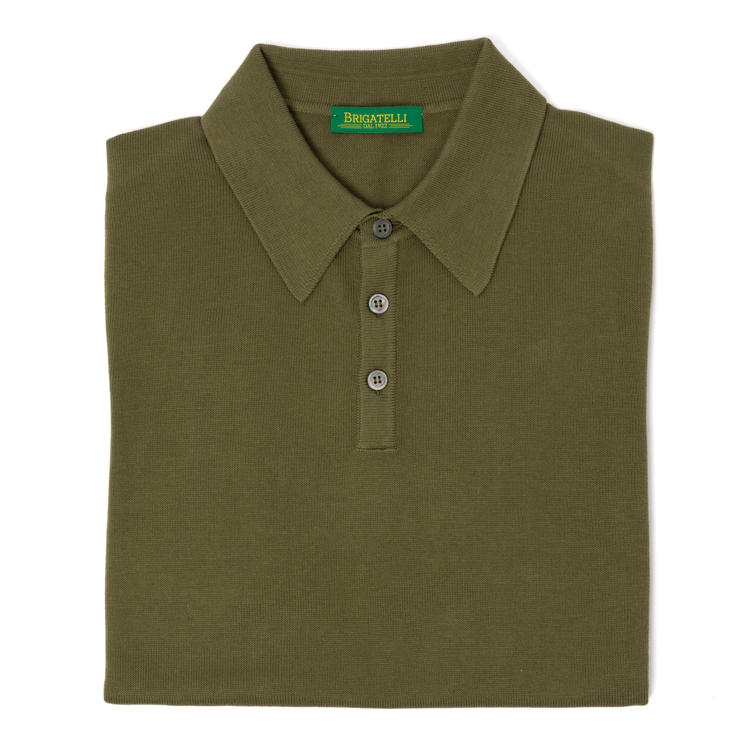 Brigatelli dal 1922 per Michael Jondral: Knitted Polo "Vincenzo" made of pure Maco Cotton